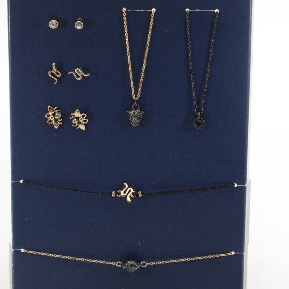 Rachel Rachel Roy Two-Tone Stud Earrings‎ Pendant Necklace & Bracelet 7-Pc
